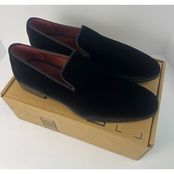 Magnanni Dorio Mens Loafer/Slipper Black Velvet Style 12475 US 11.5, EU 44 - Picture 12 of 12